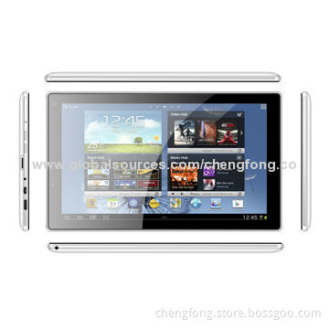 10.1-inch 1,024 x 600P Screen Quad Core HDMI Android Tablet PCs with 5,000mAh Battery Capacity